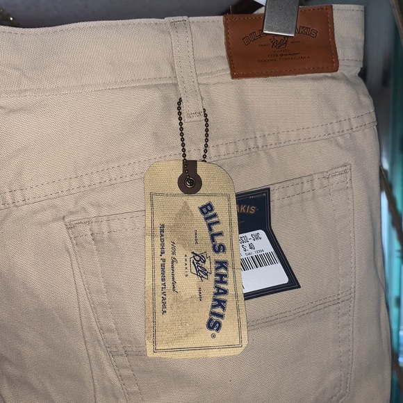 BILLS KHAKIS PANTS NWT - Picture 8 of 12